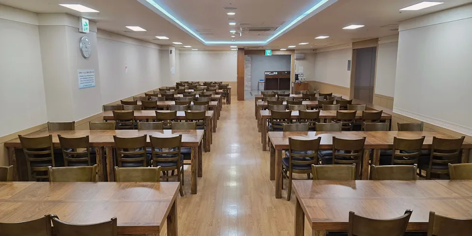 부산백병원 장례식장 접객실