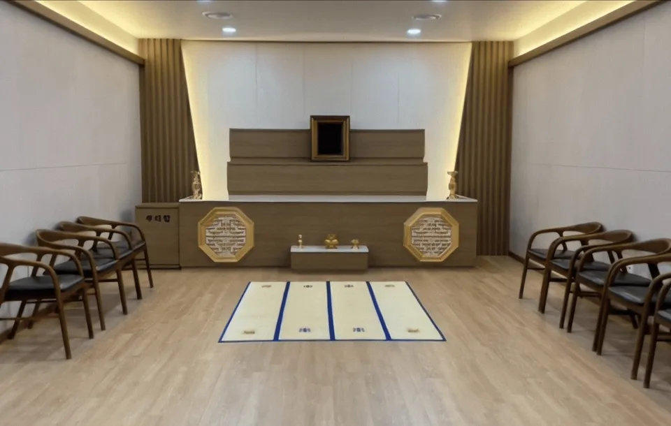 천상포항장례식장 분향 공간